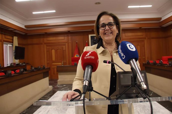 La teniente de alcalde delegada de Hacienda del Ayuntamiento de Córdoba, Blanca Torrent.