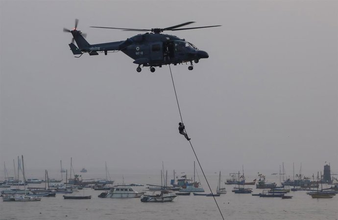 Imagen de archivo de la Marina india 