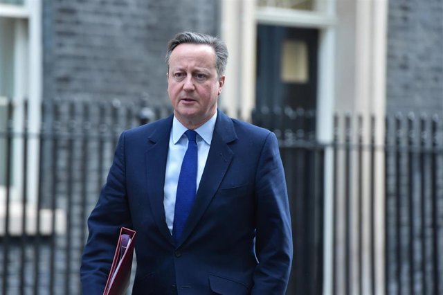 David Cameron, ministro de Exteriores de Reino Unido