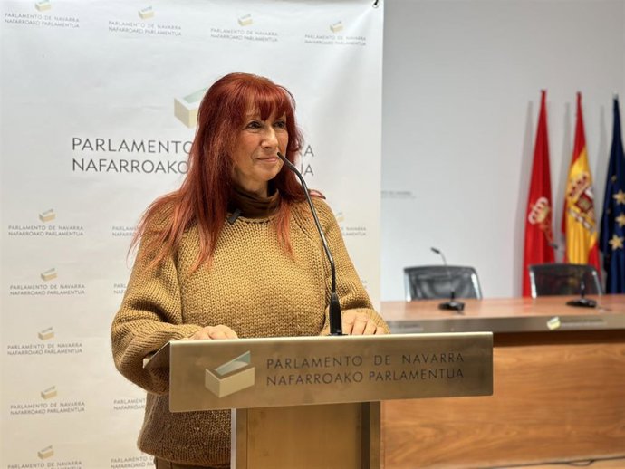 La portavoz parlamentaria de Vox, Maite Nosti