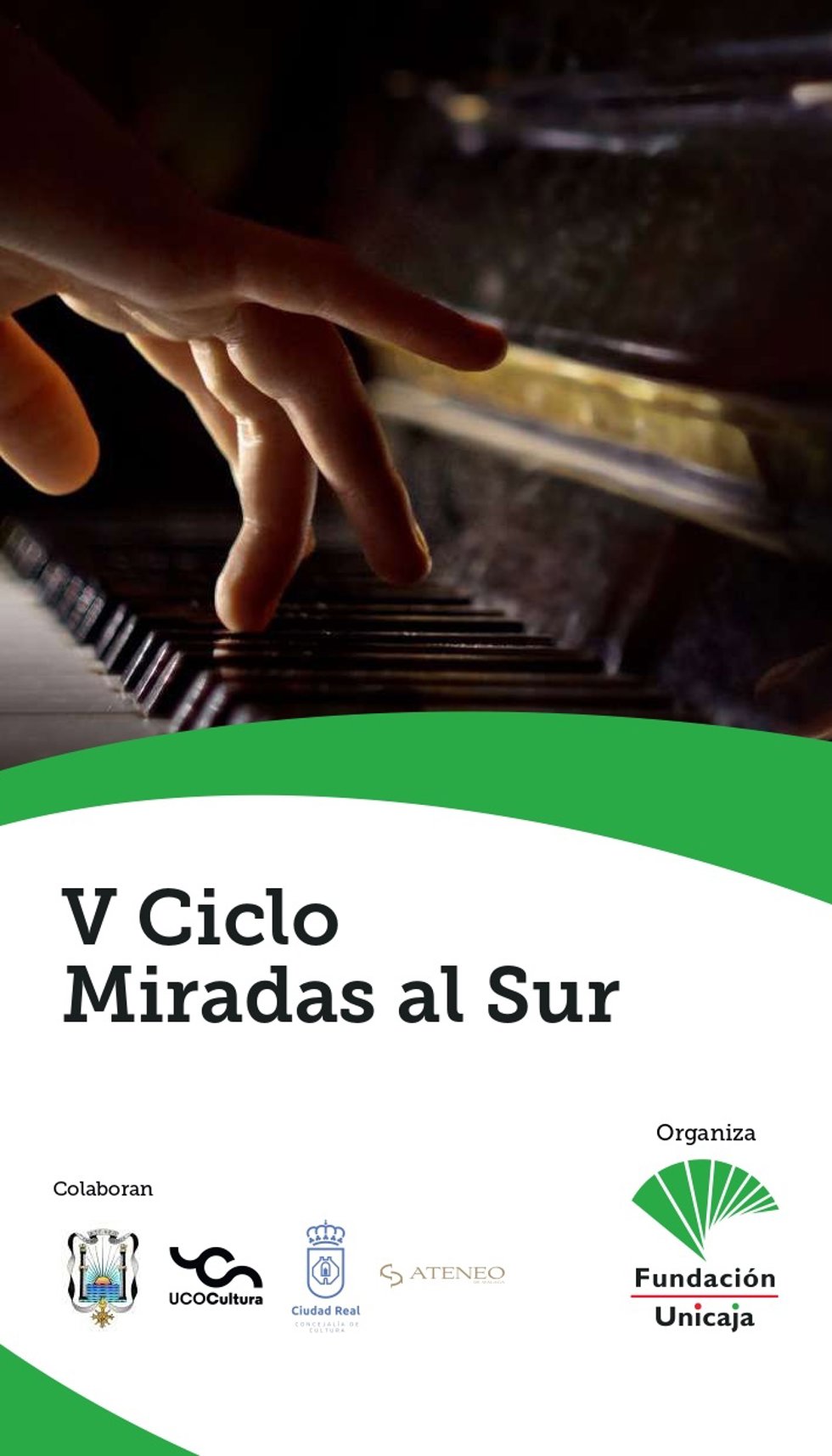 Cartel del V Ciclo de 'Miradas al Sur'.