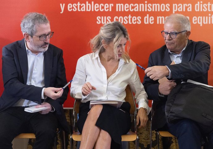 Archivo - La vicepresidenta segunda y ministra de Trabajo y Economía Social en funciones, Yolanda Díaz.