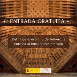 Carte sobre la gratuidad del Museo Sefardí.