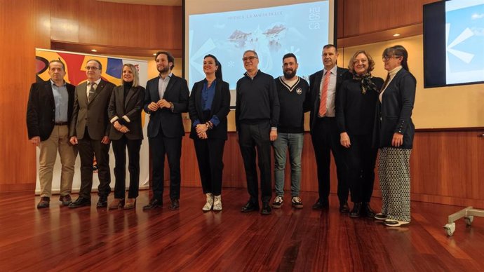 Maridaje institucional y asociativo para promocionar 'Huesca, La Magia Dulce' en FITUR y Madrid Fusión.