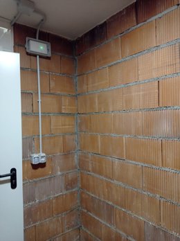 Estado de los trasteros del párking de Arraez ecepcionados por 'Almería XXI' y entregados a los compradores