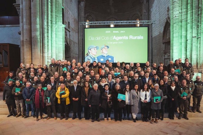 Celebración del Día del Cuerpo de Agentes Rurales en Lleida