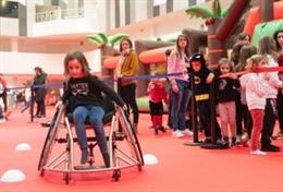 Juegos de deporte adaptado en el PIN de Vitoria-Gasteiz