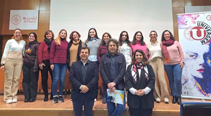 Acto de apertura de la cuarta edición del Programa Univergem de la Universidad de Huelva.