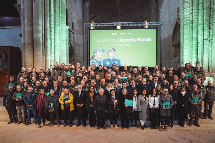 Celebració del Dia del Cos d'Agents Rurals a Lleida