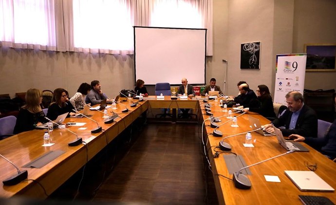 Un momento de la reunión de la Comisión Sectorial de Estudiantes.