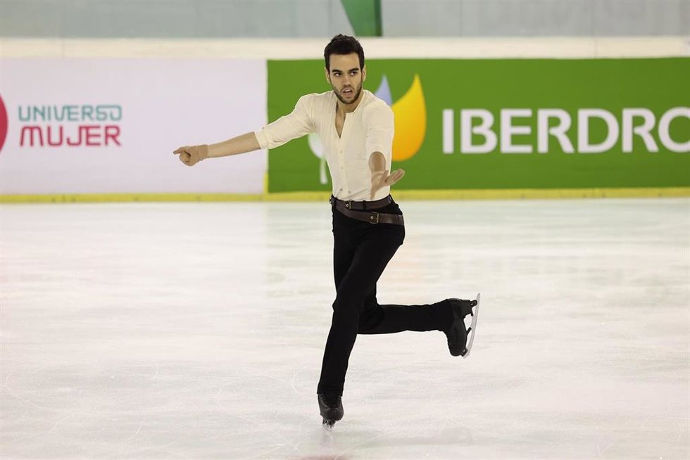 Toms Guarino acaba decimoctavo en el Europeo de patinaje artístico sobre hielo.