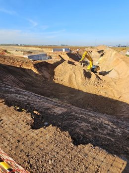 Detalle de uno de los tramos de la línea 3 objeto de intervención.