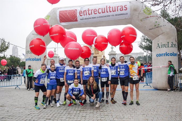 Archivo - Imagen de corredores y de la medallista olímpica Gemma Mengual, que ha dado el pistoletazo de salida a la carrera solidaria 'Corre por una causa', organizada por Entreculturas por la educación de las niñas en África y América Latina, en Madrid