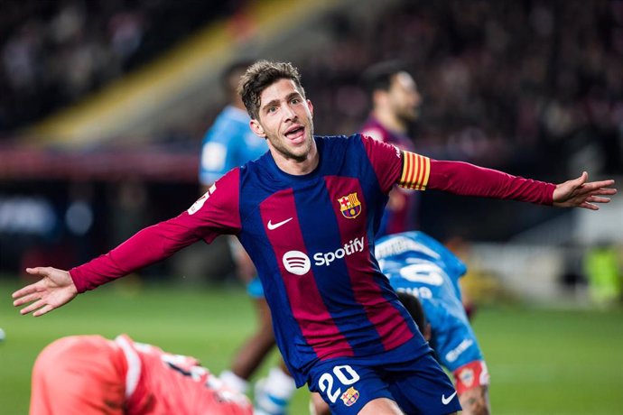 Sergi Roberto con el FC Barcelona