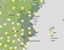 Predicción meteorológica para este domingo, 14 de enero