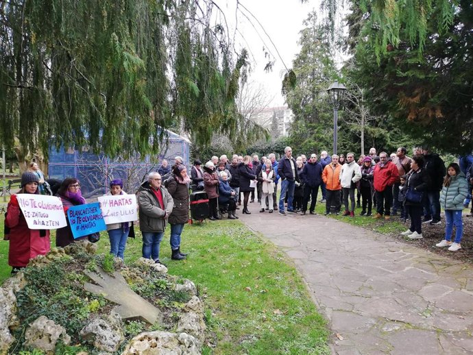 Acto de homenaje a Blanca Esther Marqués en el séptimo aniversario de su asesinato por violencia de género.