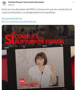 Vídeo del PP
