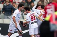 España empata con Corea en el Preolímpico masculino de hockey hierba