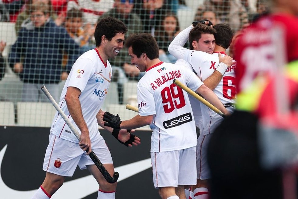 España empata con Corea del Sur en la segunda jornada del Preolímpico masculino de hockey hierba