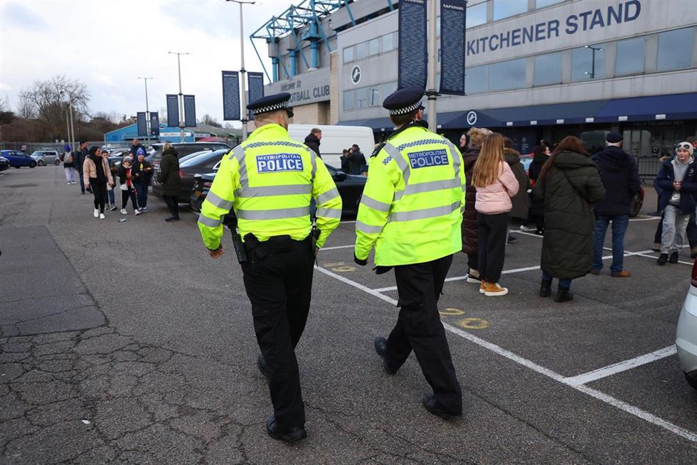 Policía en Londres