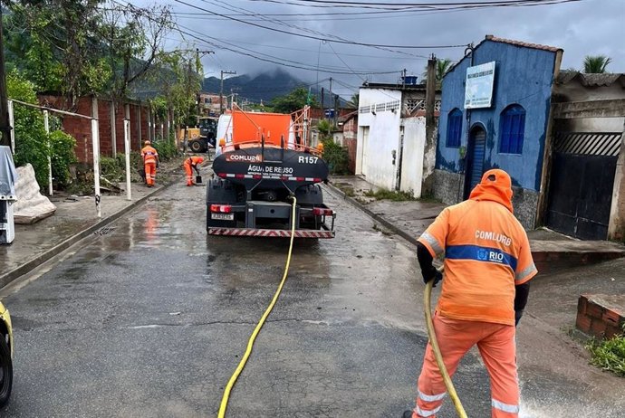 Lluvias en Río de Janeiro, Brasil