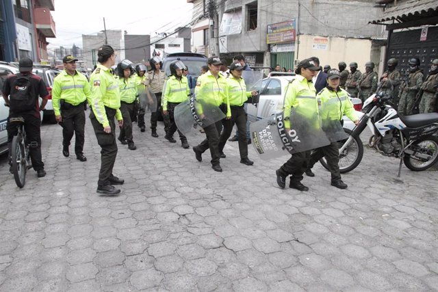 Patrulla de la Policía de Ecuador