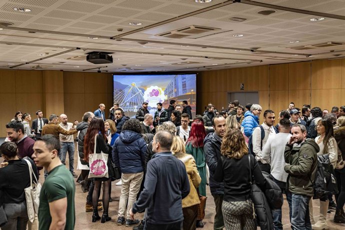 Momento final de networking.