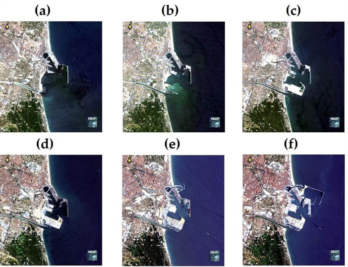 Imágenes de las playas utilizadas para el estudio