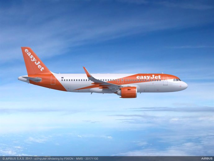 Archivo - Aviones de easyJet