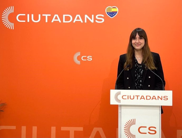 La portaveu adjunta del comitè autonòmic de Cs, Isabel Martínez