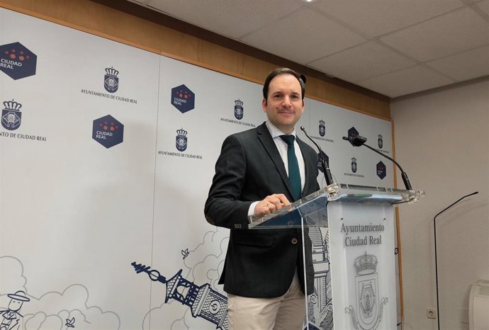 El portavoz del Ayuntamiento de Ciudad Real, Guillermo Arroyo.