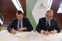 Junta y Ayuntamiento de Alhaurín de la Torre (Málaga) firman el acuerdo para crear el centro Smart Mobility