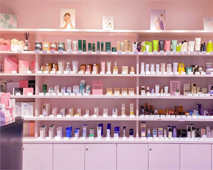 Imatge de la botiga de MiiN Cosmetics a l'Illa Diagonal de Barcelona