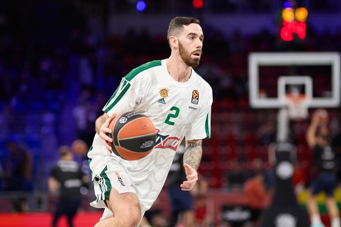 Luca Vildoza con el Panathinaikos