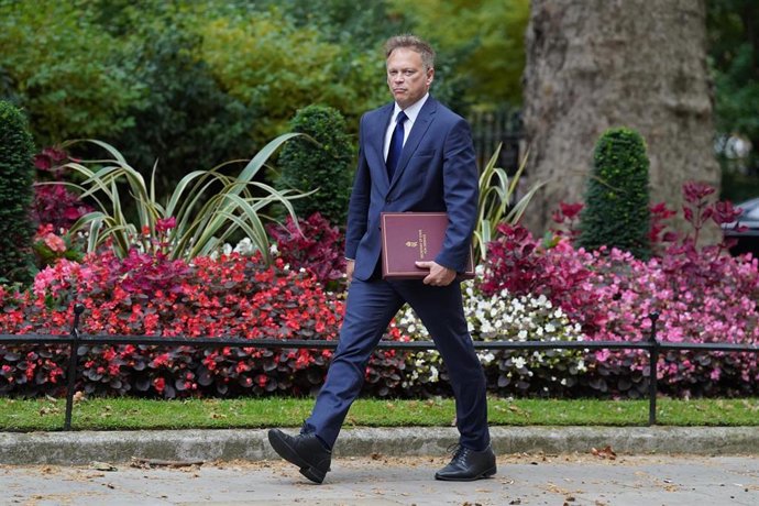 Archivo - El ministro de Defensa de Reino Unido, Grant Shapps