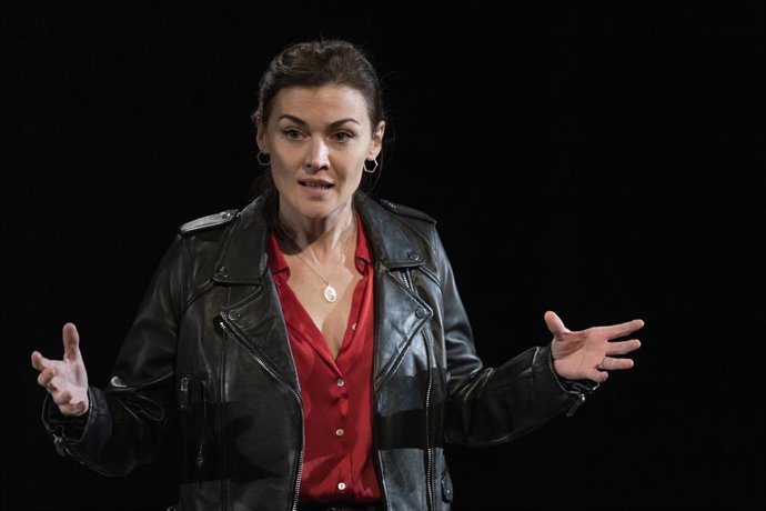 Archivo - Marta Nieto en 'La infamia' , que llega el 27 de enero al Teatro del Soho de Málaga