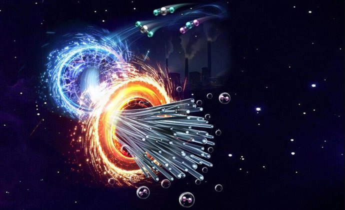 Los científicos han ideado una estrategia para convertir el dióxido de carbono (CO2) de la atmósfera en valiosas nanofibras de carbono.