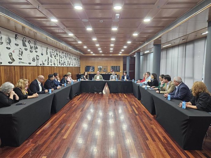 Reunión entre la Consejería de Educación del Gobierno de Canarias y ayuntamientos del sur de Tenerife para abordar un plan de choque en la comarca