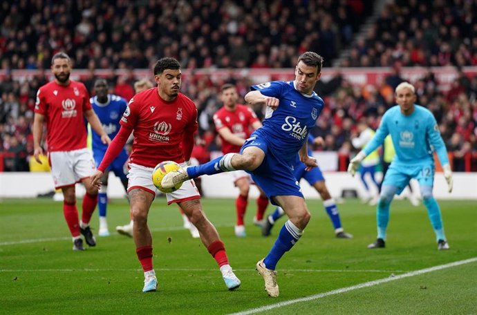 Archivo - Imagen de un partido entre el Nottingham Forest y el Everton