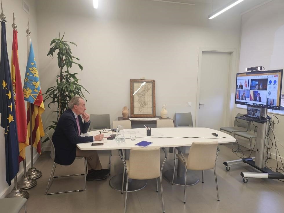 El conseller de Agricultura, Ganadería y Pesca, José Luis Aguirre