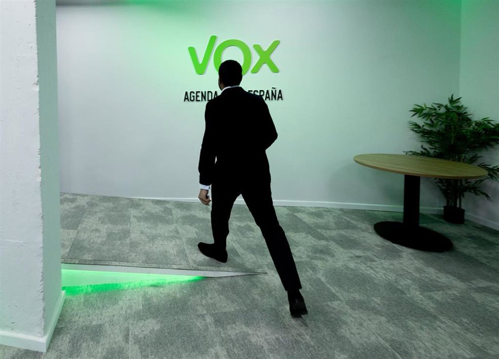 El secretario general de VOX, Ignacio Garriga
