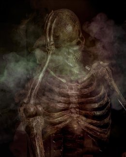 Archivo - Fotografía de Alejandro del Castillo Perujo titulada 'Cenizas',  Premio Fotográfico 'Jesús Martín Cartaya' del Consejo de Hermandades y Cofradías de Sevilla