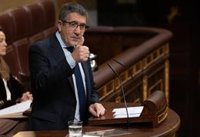 López (PSOE) ante la reforma del artículo 49: "La obligación que nos ha impuesto la sociedad española es el diálogo"