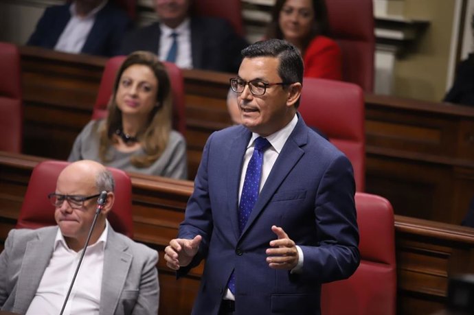 Archivo - El secretario insular de Coalición Canaria en Gran Canaria y candidato al Parlamento por la isla, Pablo Rodríguez