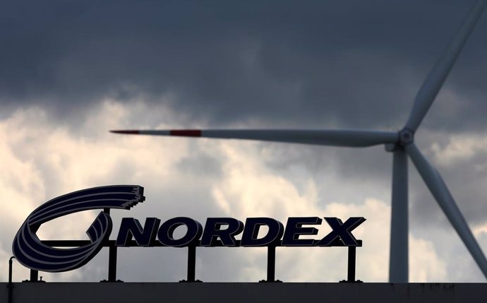 Archivo - Aerogenerador de Nordex