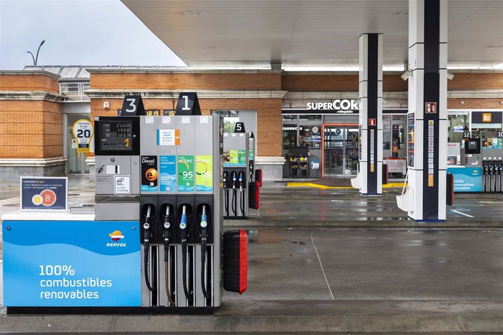 Estación de servicio de Repsol