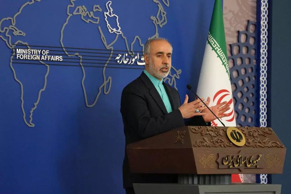 Archivo - El portavoz del Ministerio de Exteriores de Irán, Naser Kanani (archivo)