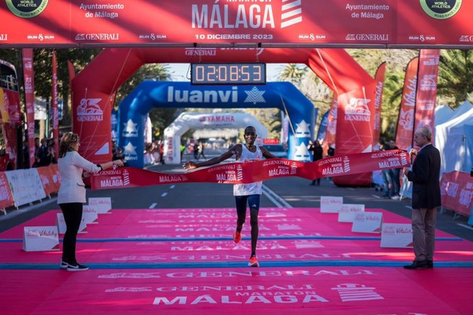 Llegada de la Maratón Málaga 2023