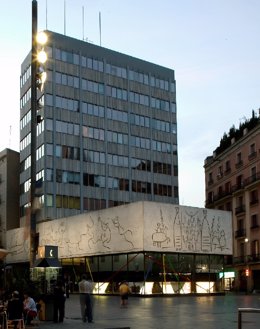 Archivo - Sede del Colegio de Arquitectos de Catalunya en Barcelona (COAC)