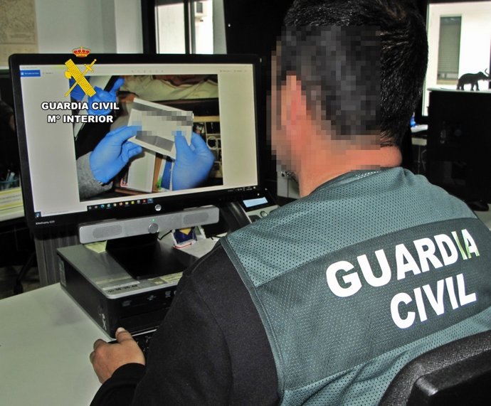 Agente de la Guardia Civil en imagen de archivo.
